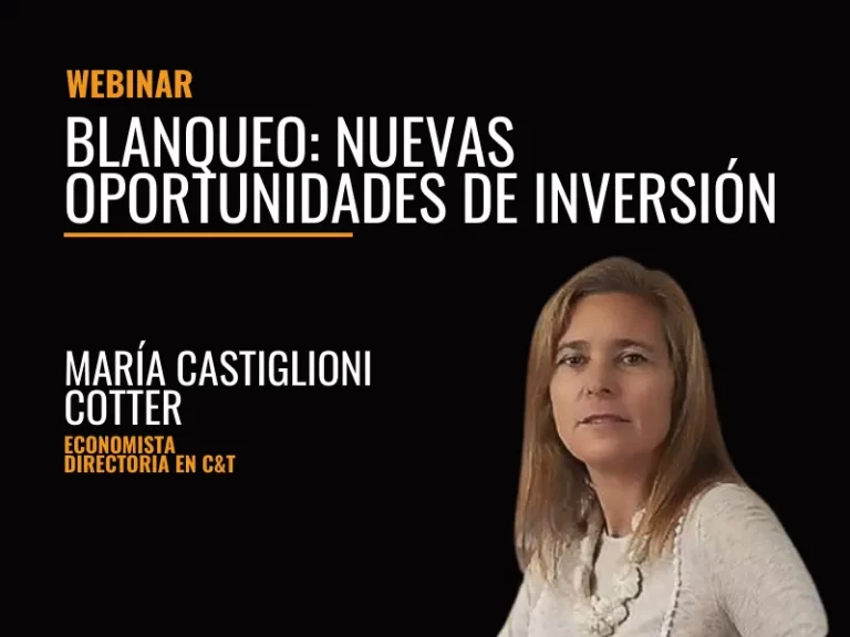 Ha Emprendimientos, webinar sobre el blanqueo, oportunidades para blanquear capitales, maria castiglioni cotter