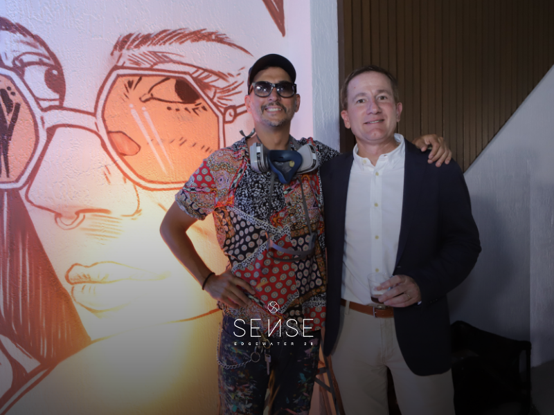 Opening de Sense 28 Edgewater