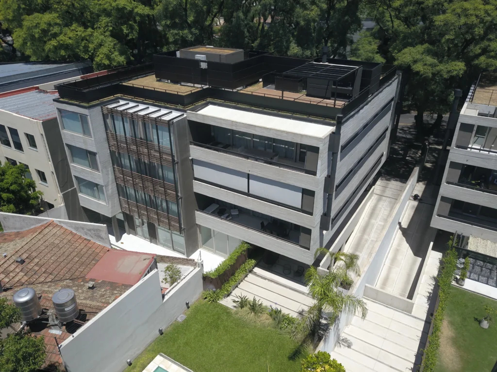 edificio vista desde drom